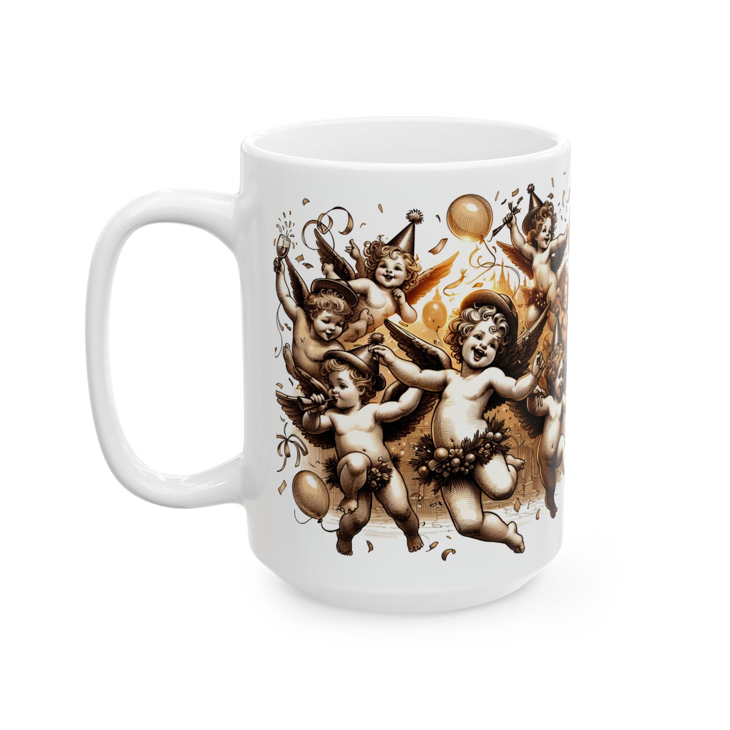 HappyNewYear✨️Ceramic Mug, (11oz, 15oz)