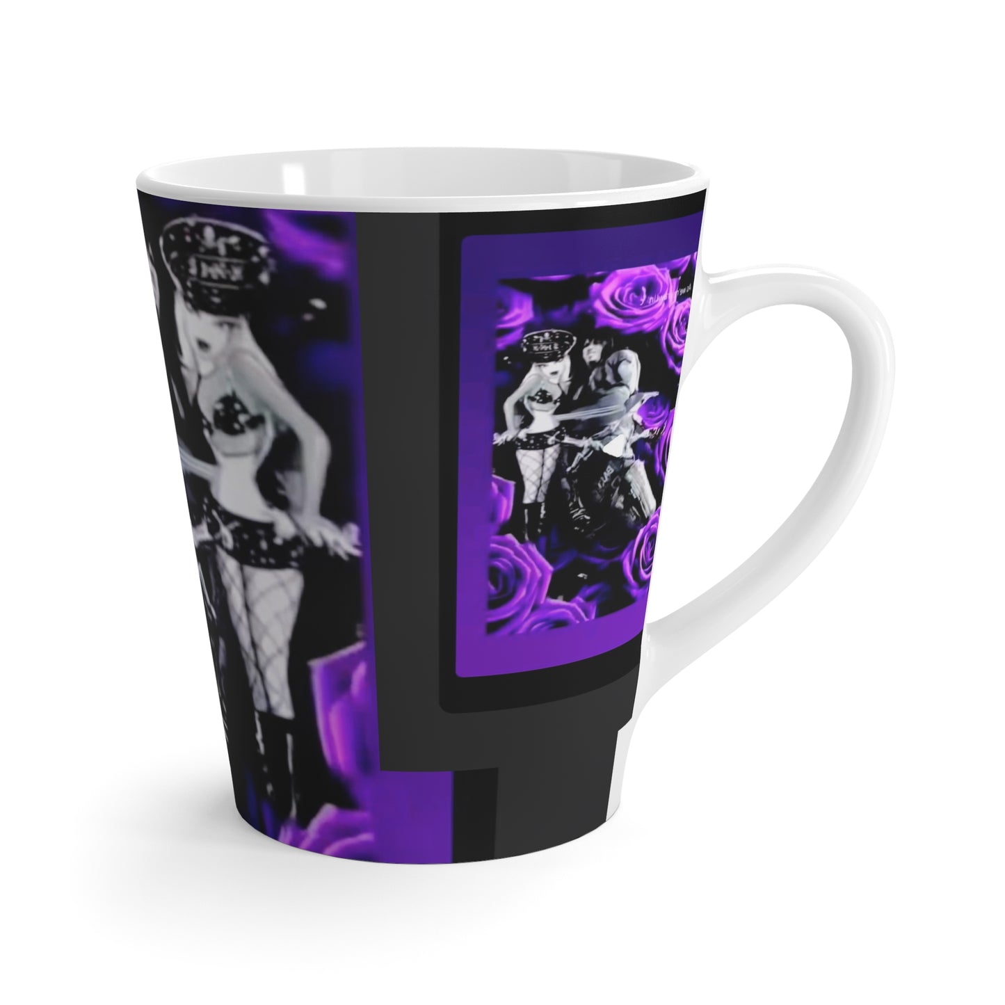 Gothic Latte Mug - Edgy Coffee Cup, Alternative Drinkware for Halloween, Witchy Vibes, Unique Gift for Dark Aesthetics, Cafe Lover