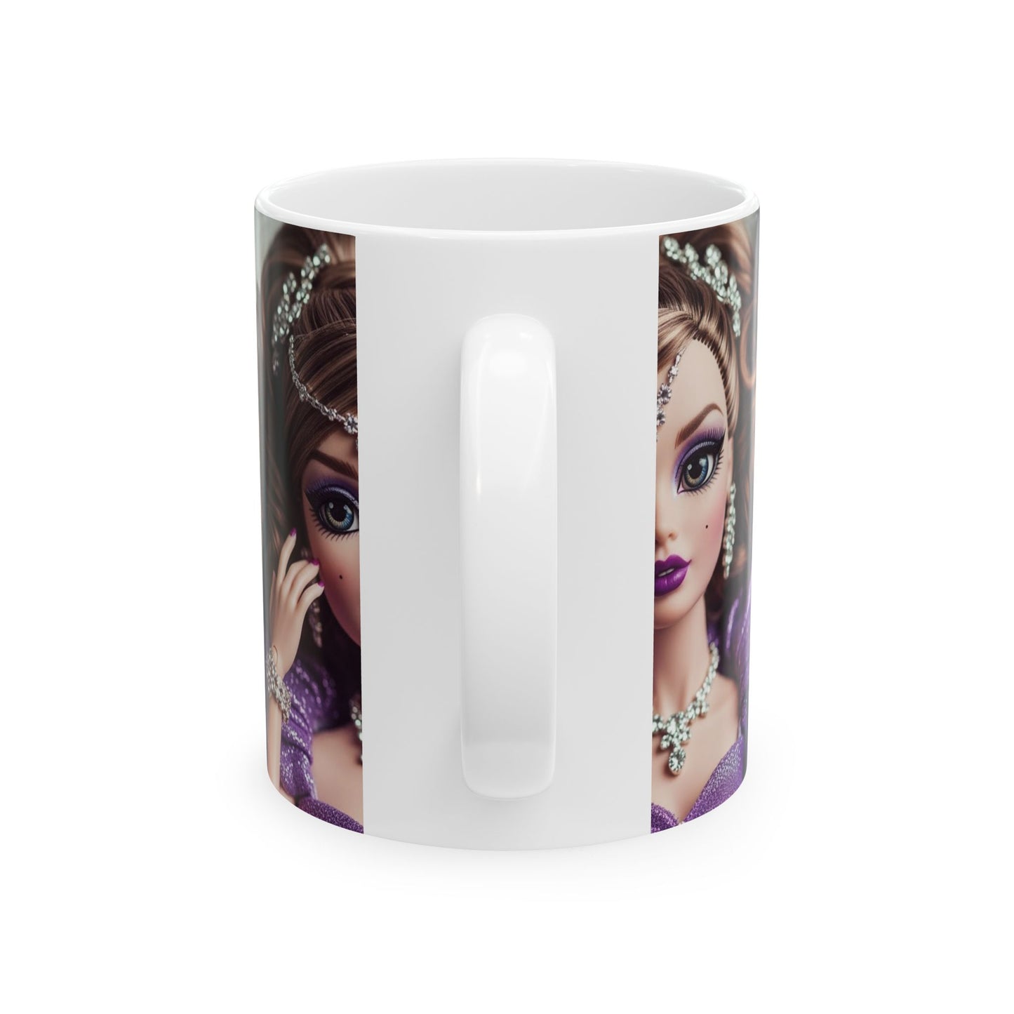 Elegant Fantasy Ceramic Mug with Stunning Graphic, Unique Gift for Artists, Tea Lovers, or as a Collector's Item, 11oz or 15oz