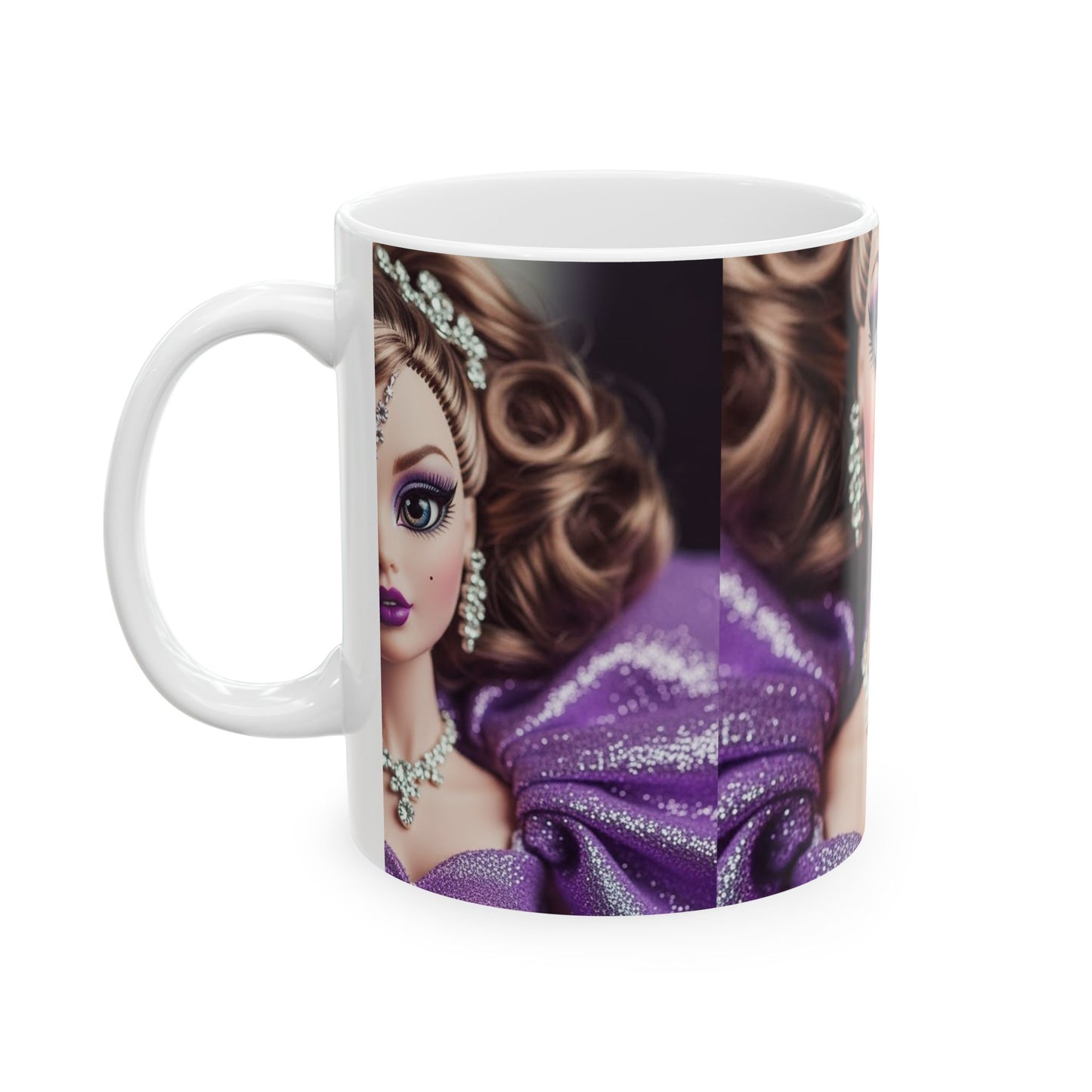 Elegant Fantasy Ceramic Mug with Stunning Graphic, Unique Gift for Artists, Tea Lovers, or as a Collector's Item, 11oz or 15oz