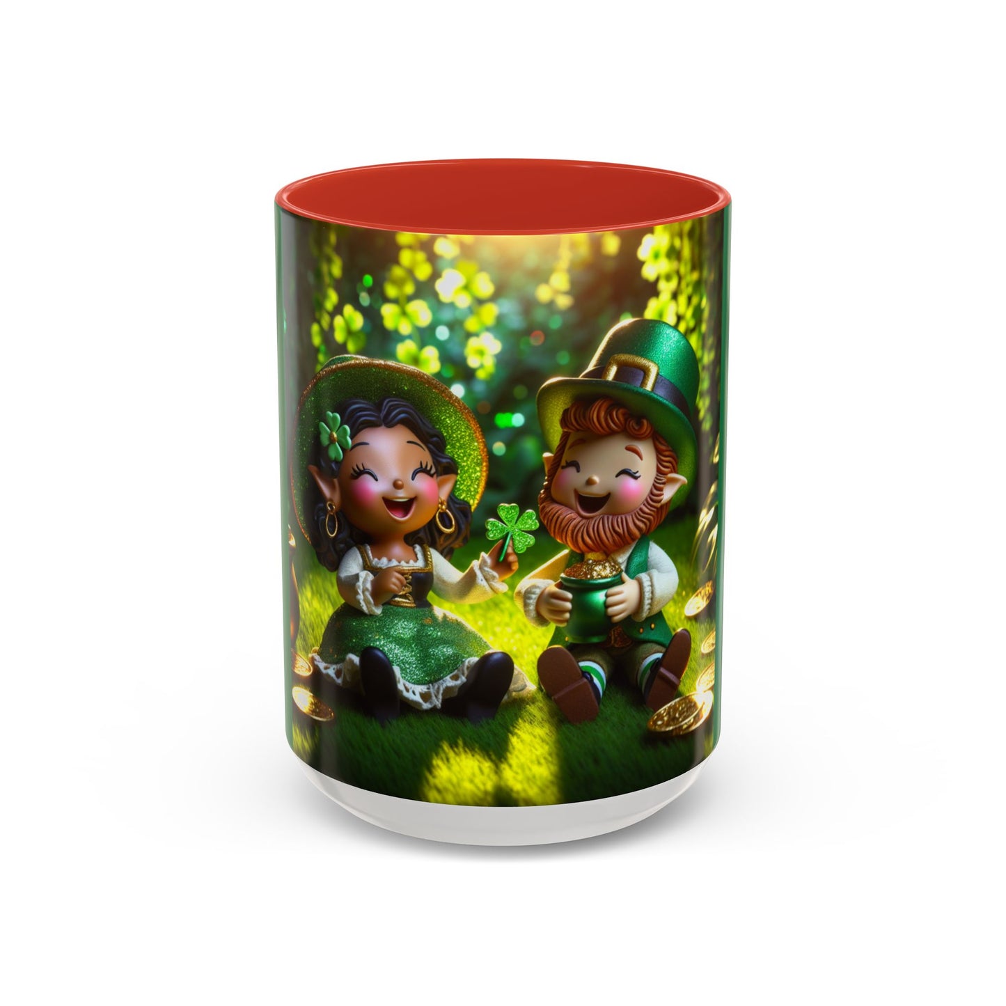 St.Patricks☘️Accent Coffee Mug (11, 15oz)