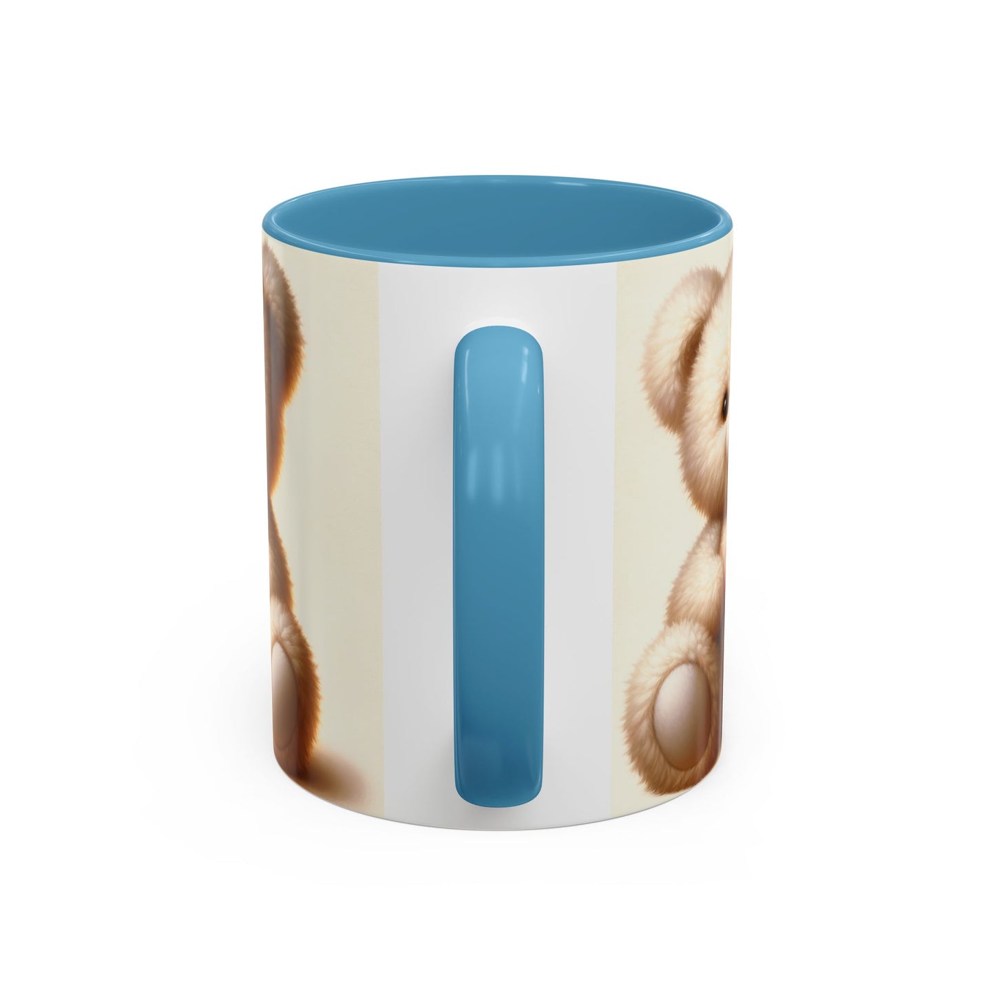 Cute Teddy Bear 🧸Accent Coffee Mug (11, 15oz)