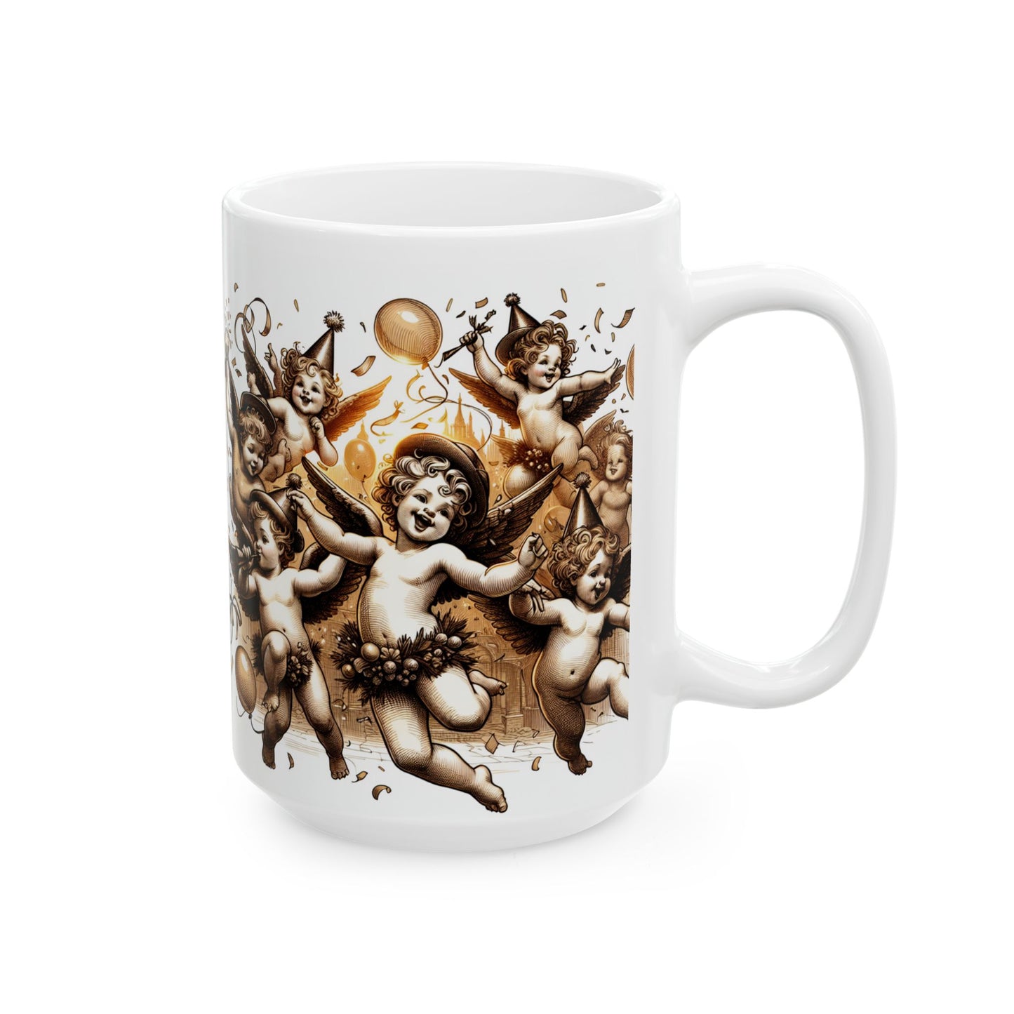 HappyNewYear✨️Ceramic Mug, (11oz, 15oz)