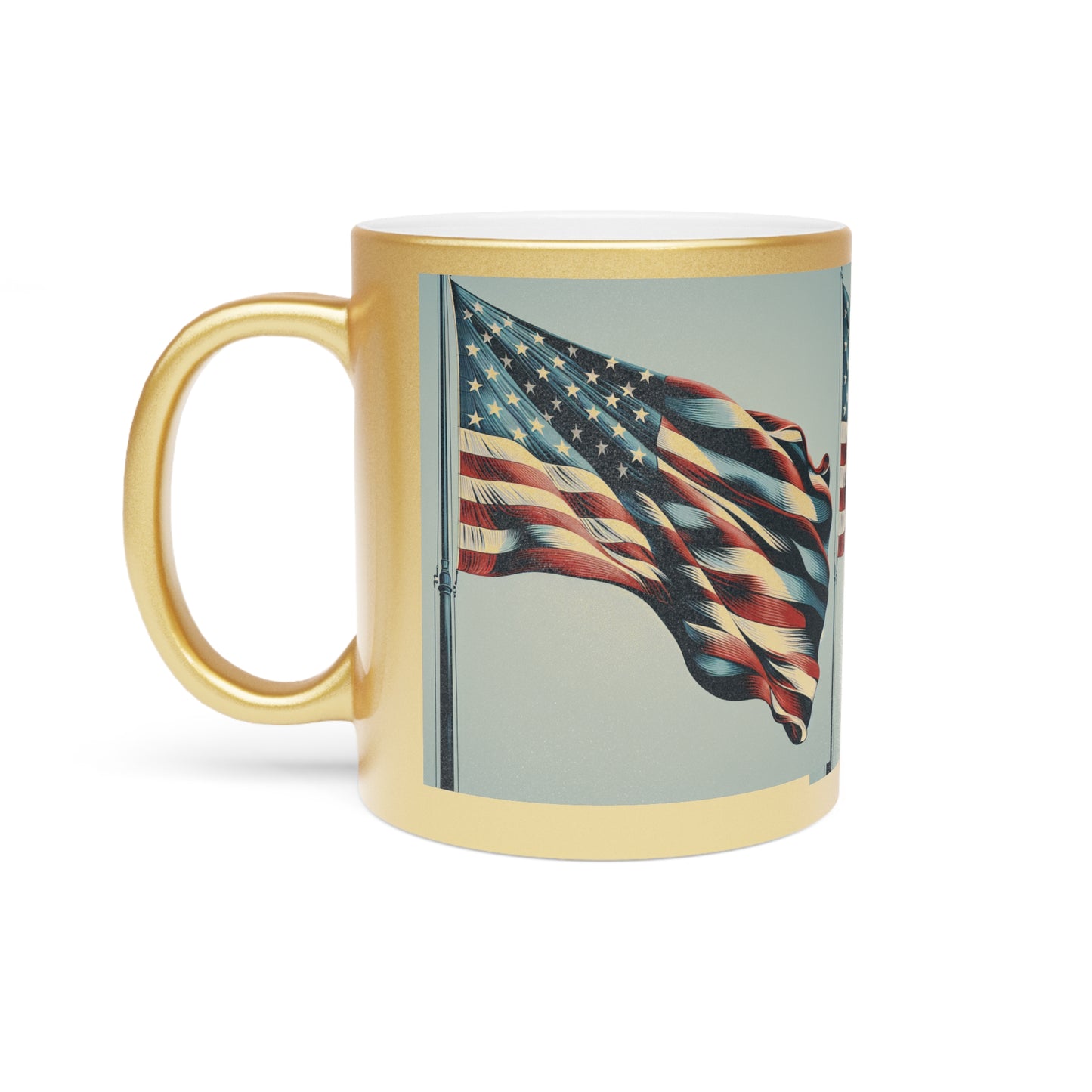 Metallic Mug ✨️🇺🇸Gold