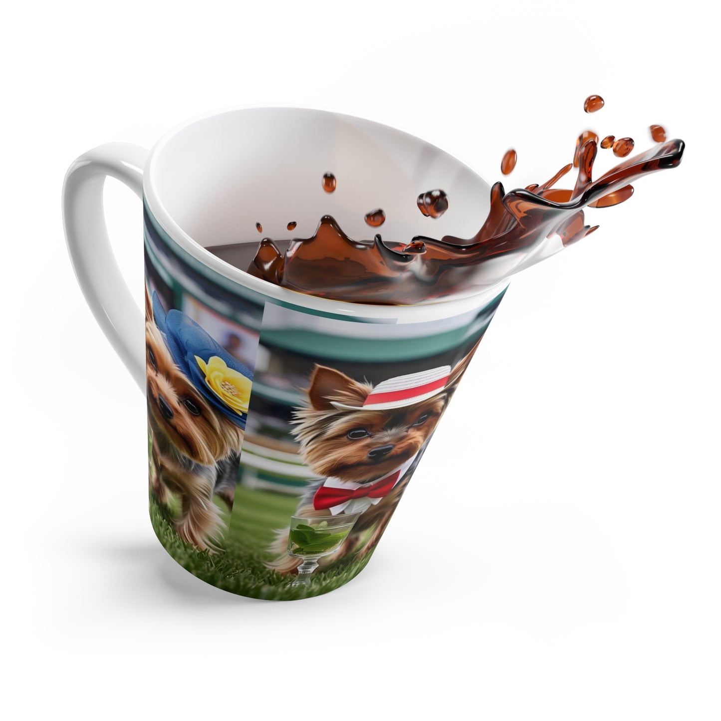 Charming Yorkshire Terrier Latte Mug - Perfect for Dog Lovers & Celebrations