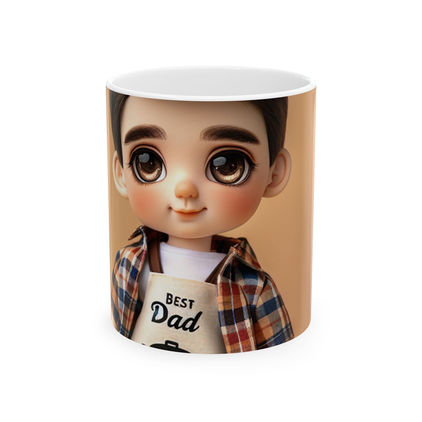 Best Dad Ceramic Mug - Perfect Gift for Father's Day, Birthdays, Coffee Lovers, or Every Day Use, 11oz & 15oz Sizes