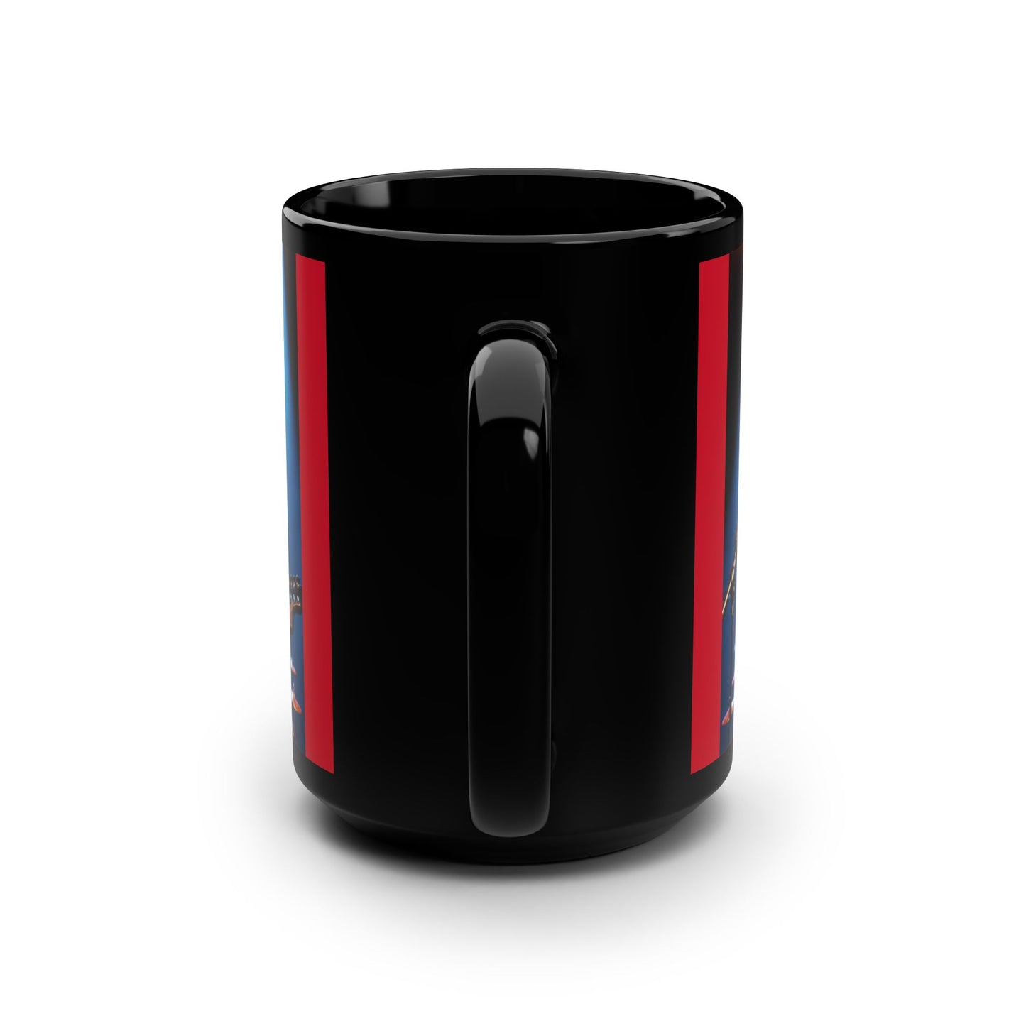 Rockstar🌹Yorkies🐾🐾Black Mug, 15oz