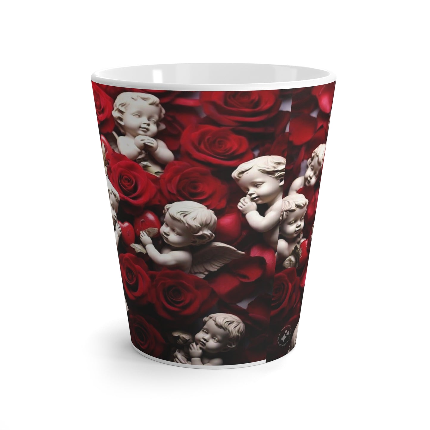 Cherub👼and Roses🌹Latte Mug