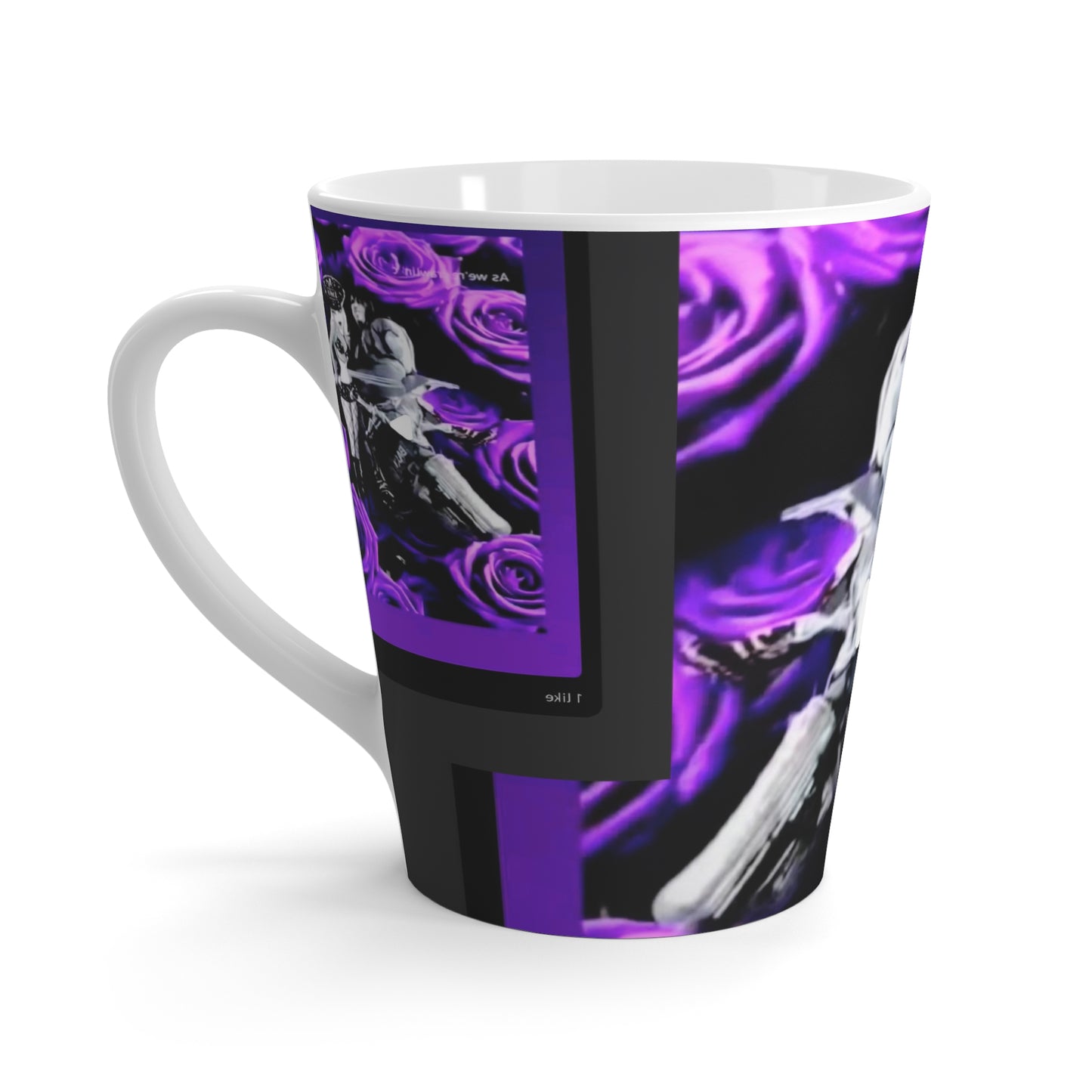 Gothic Latte Mug - Edgy Coffee Cup, Alternative Drinkware for Halloween, Witchy Vibes, Unique Gift for Dark Aesthetics, Cafe Lover