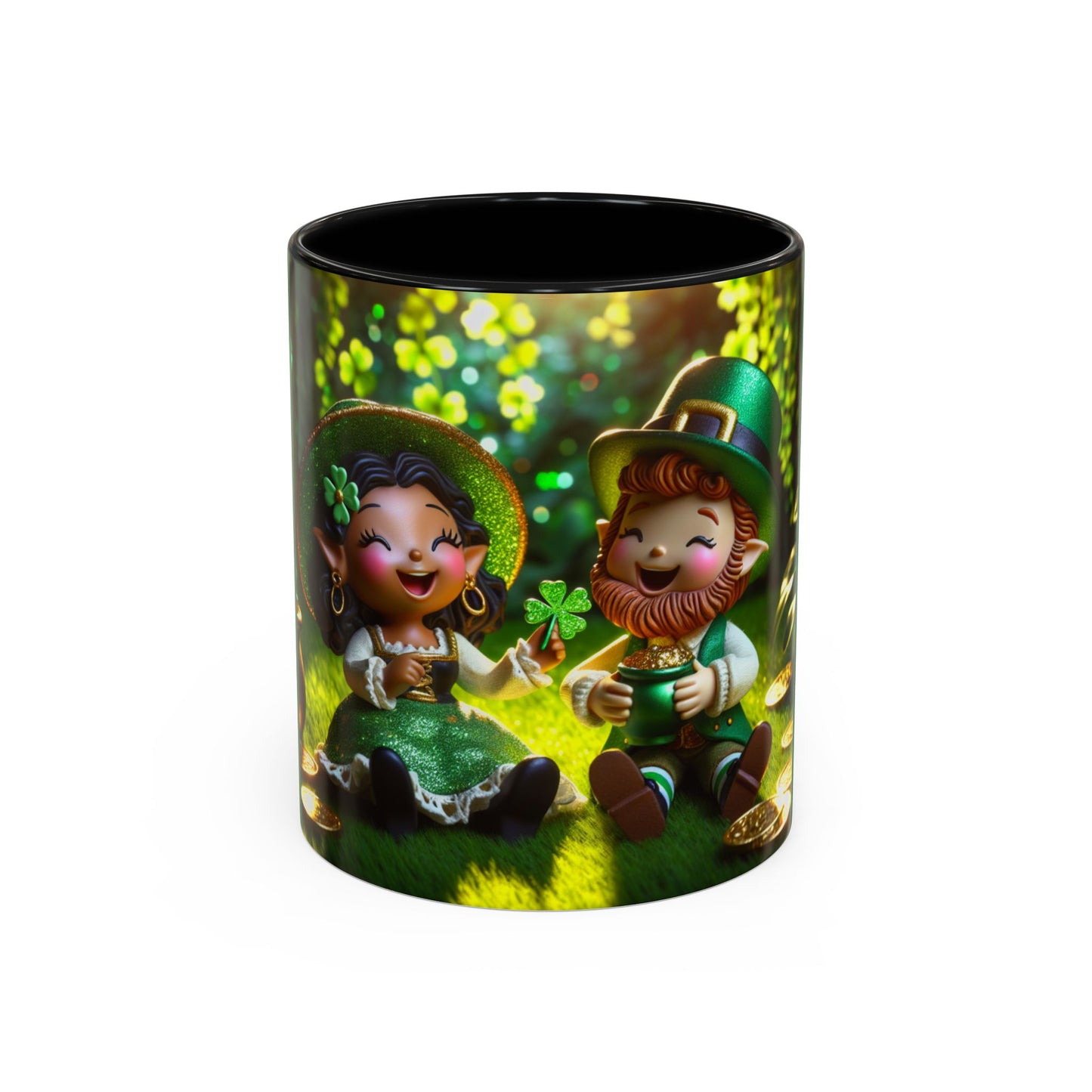 St.Patricks☘️Accent Coffee Mug (11, 15oz)