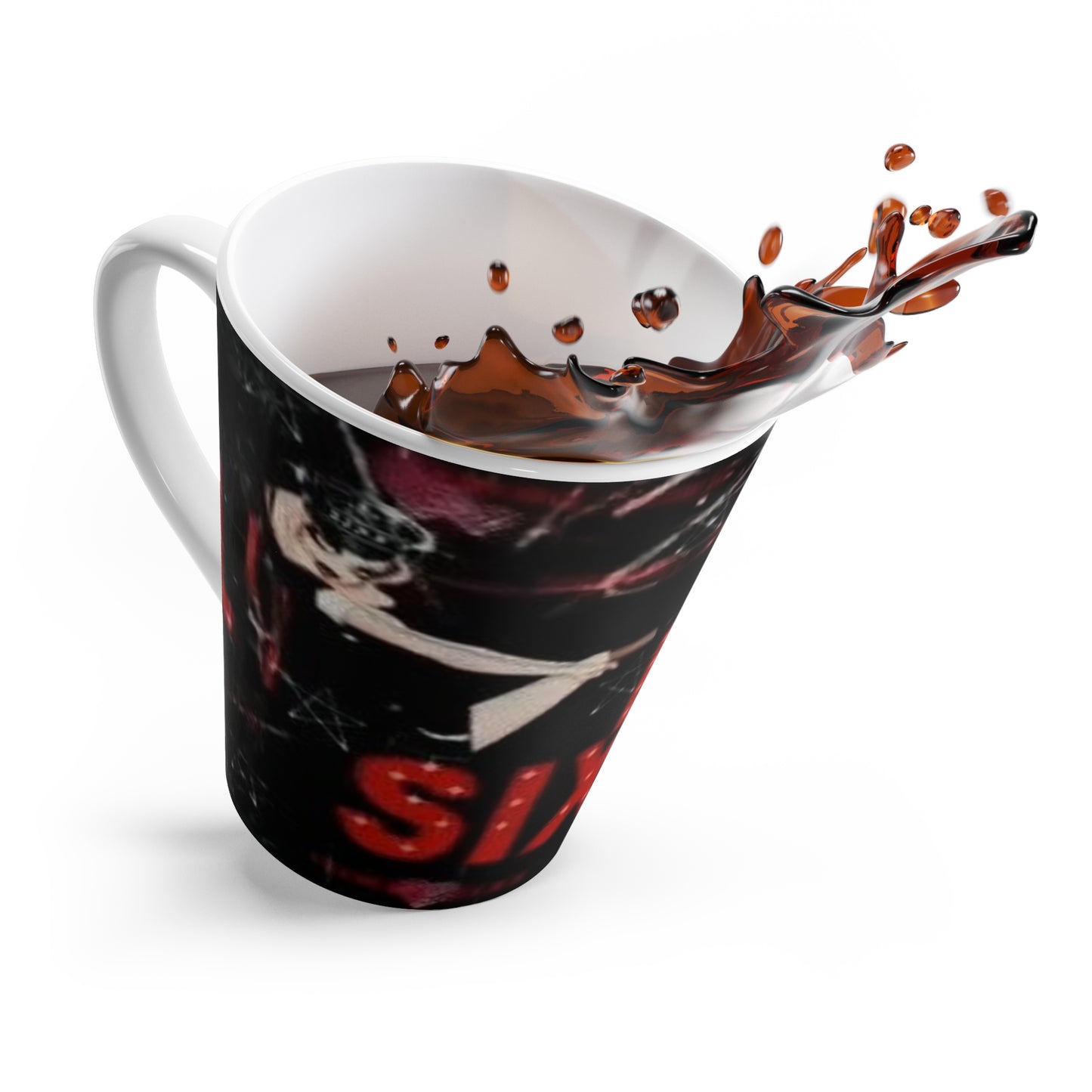 The BrätSixx Latte Coffee Mug