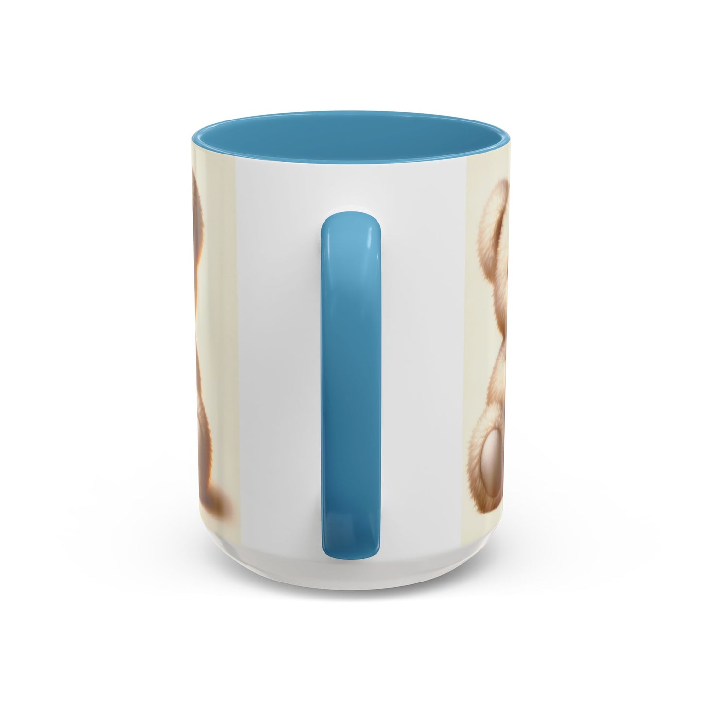 Cute Teddy Bear 🧸Accent Coffee Mug (11, 15oz)