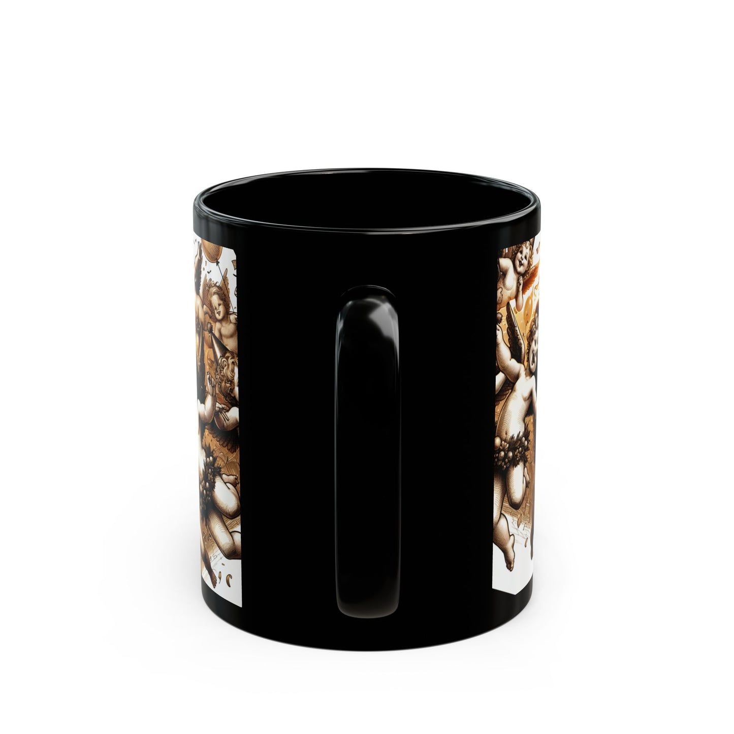 Cherub😇Black Coffee Mug (11oz, 15oz)