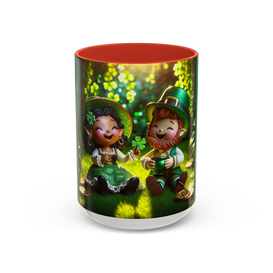 St.Patricks☘️Accent Coffee Mug (11, 15oz)