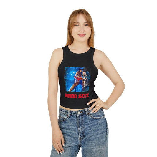 Women's Micro Rib Racer Tank Top