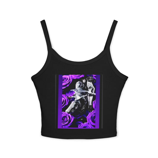 Women's Floral Art Tank Top, Bohemian Style, Summer Fashion, Gift for Her, Festival Wear, Chill Vibes