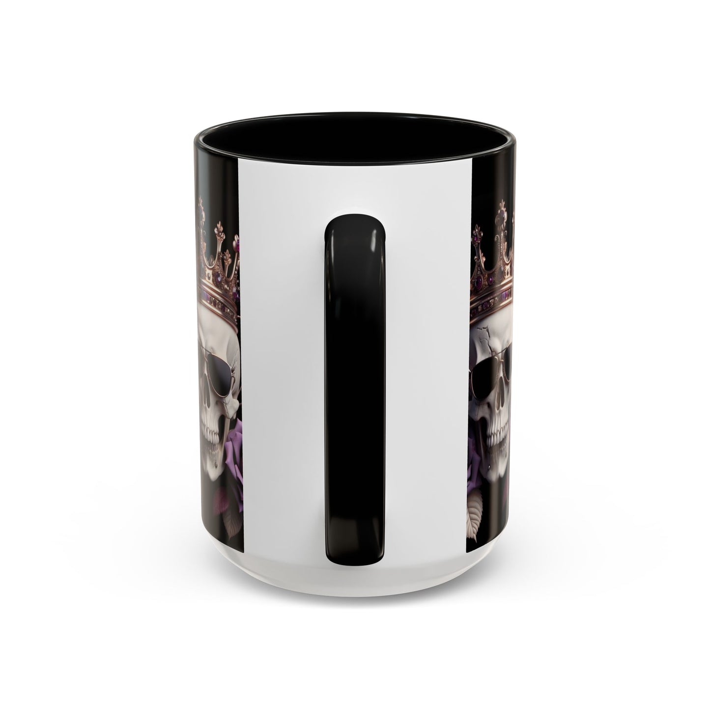 Skull and Roses☠️Accent Coffee Mug (11, 15oz)