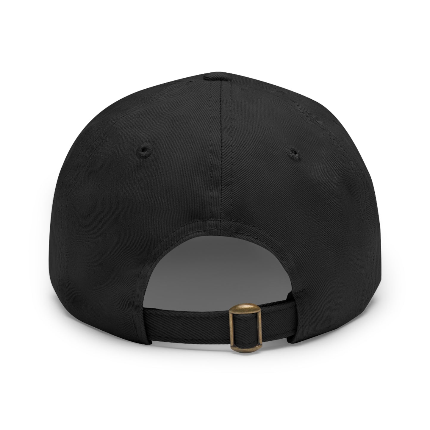 Pumpkin King Dad Hat with Leather Patch (Round)