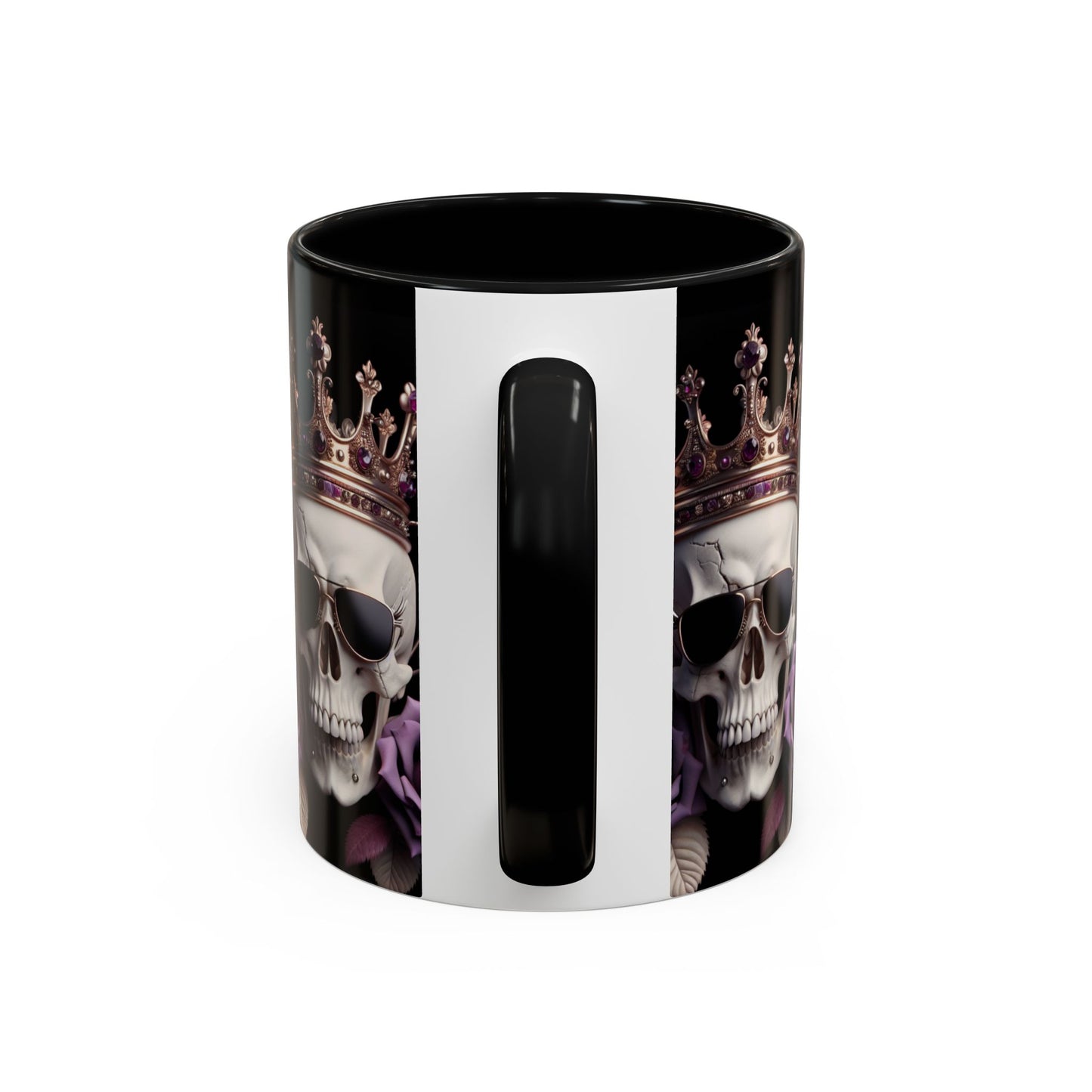 Skull and Roses☠️Accent Coffee Mug (11, 15oz)