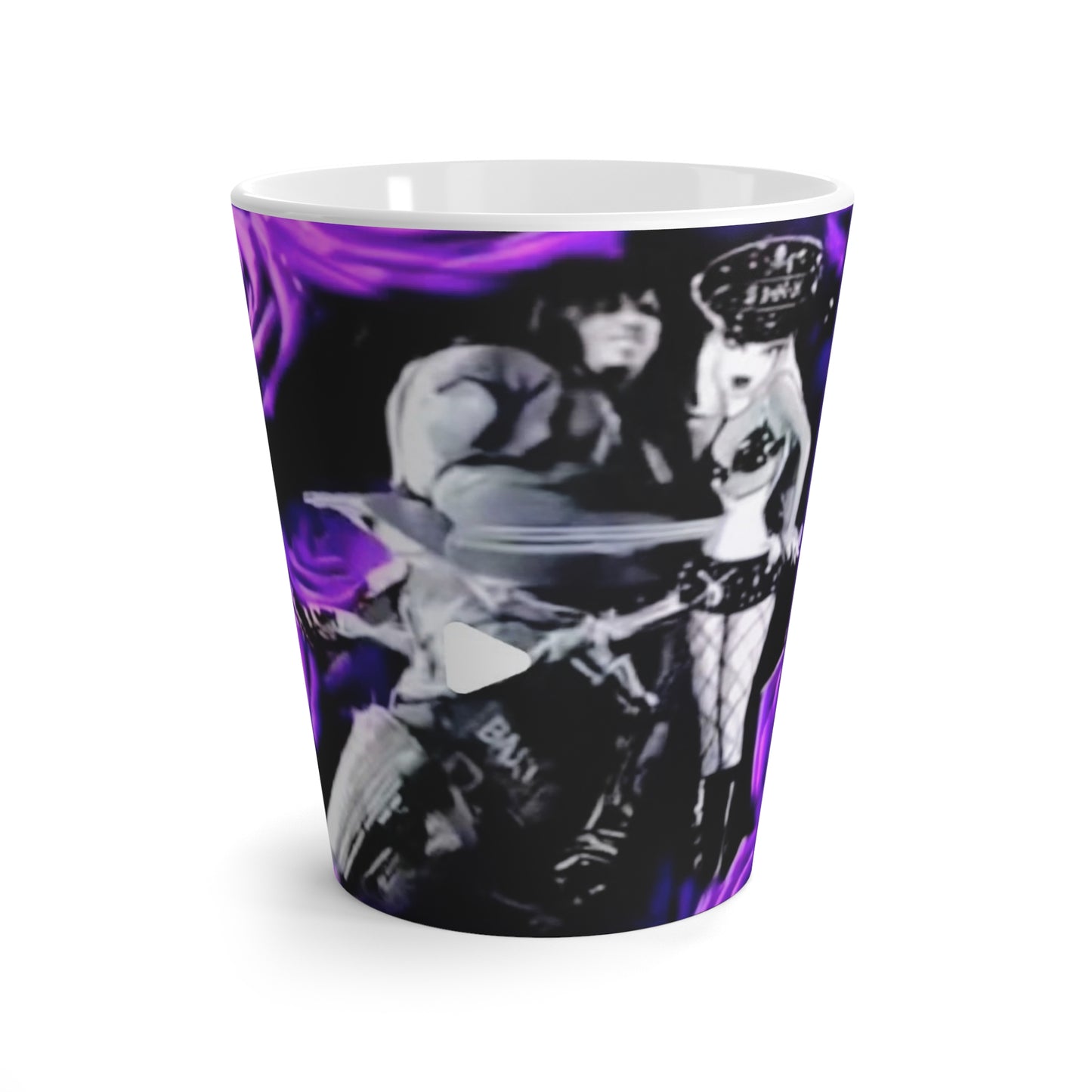Gothic Latte Mug - Edgy Coffee Cup, Alternative Drinkware for Halloween, Witchy Vibes, Unique Gift for Dark Aesthetics, Cafe Lover