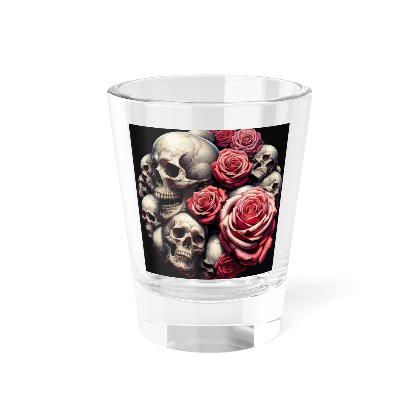 Skull&Roses🌹💀🍹Shot Glass, 1.5oz