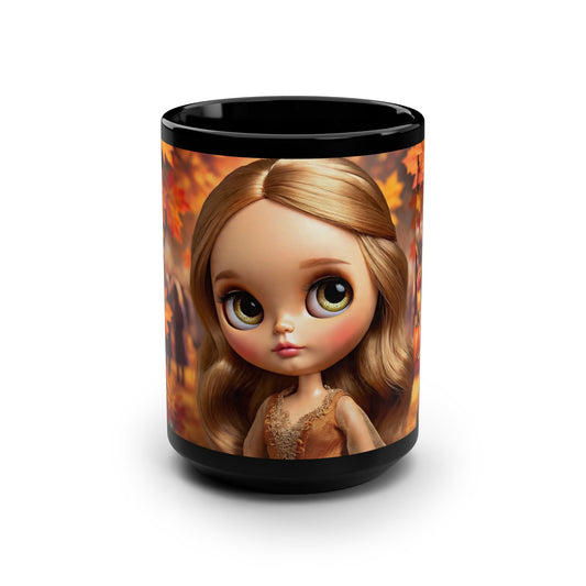 Autumn-Themed Coffee Mug with Doll Design, Perfect for Fall Decor, Gift for Doll Lovers, Warm Beverage Mug, Seasonal Kitchenware, [...]