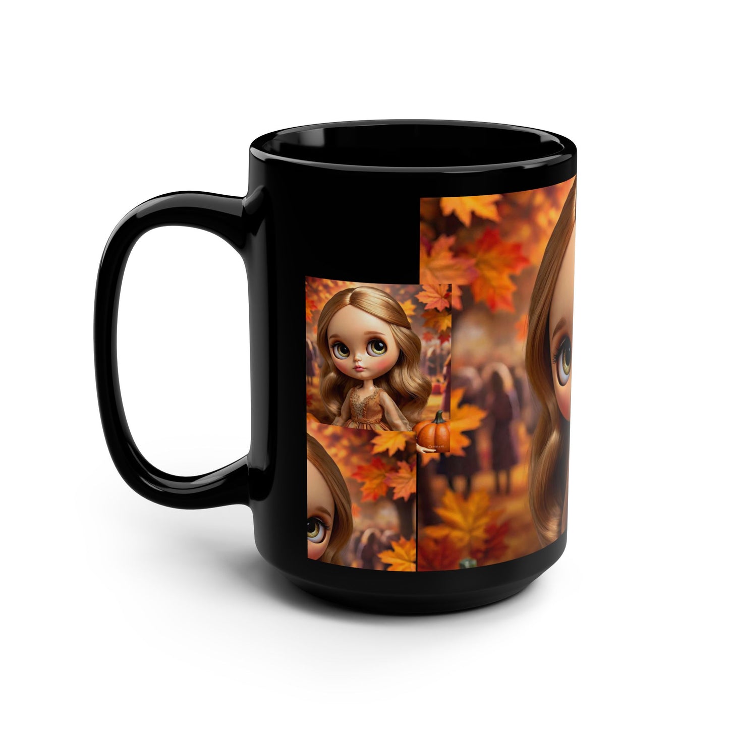 Autumn-Themed Coffee Mug with Doll Design, Perfect for Fall Decor, Gift for Doll Lovers, Warm Beverage Mug, Seasonal Kitchenware, [...]