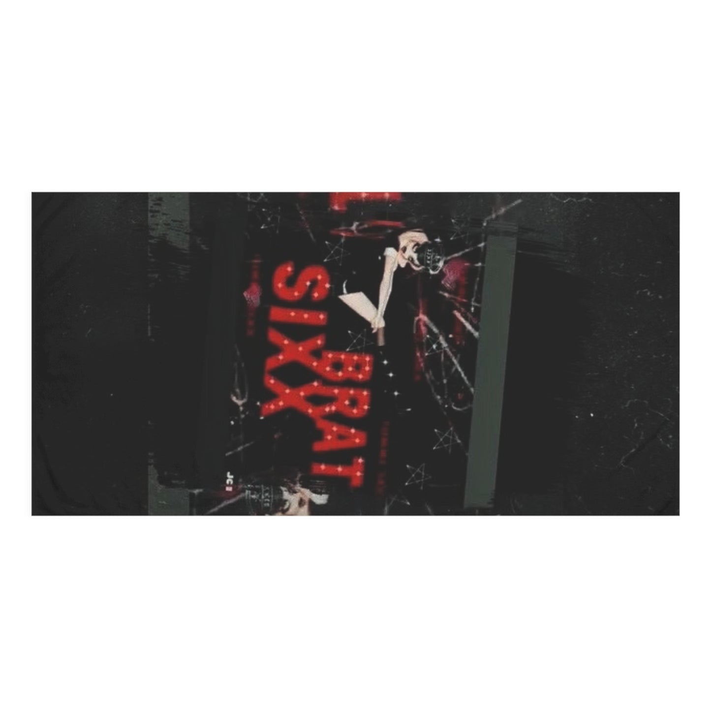 Brat Sixx Graphic Towel - Stylish Mink-Cotton Towel for Beach, Bath, or Home Decor - Unique Gift for Music Lovers, Rock Fans, and [...]