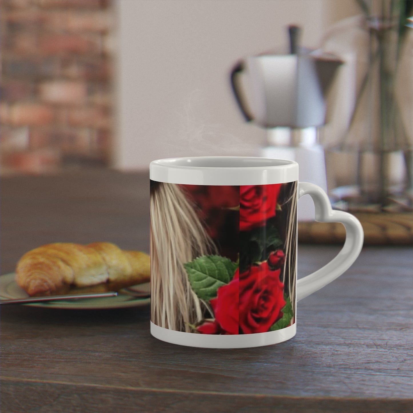 Heart-Shaped Mug