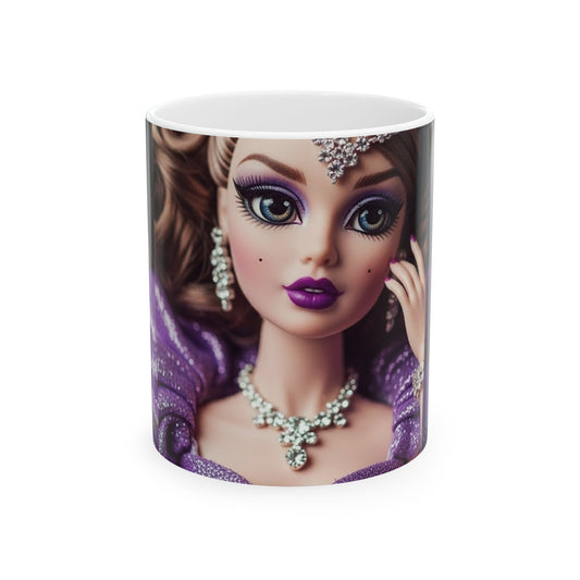 Elegant Fantasy Ceramic Mug with Stunning Graphic, Unique Gift for Artists, Tea Lovers, or as a Collector's Item, 11oz or 15oz